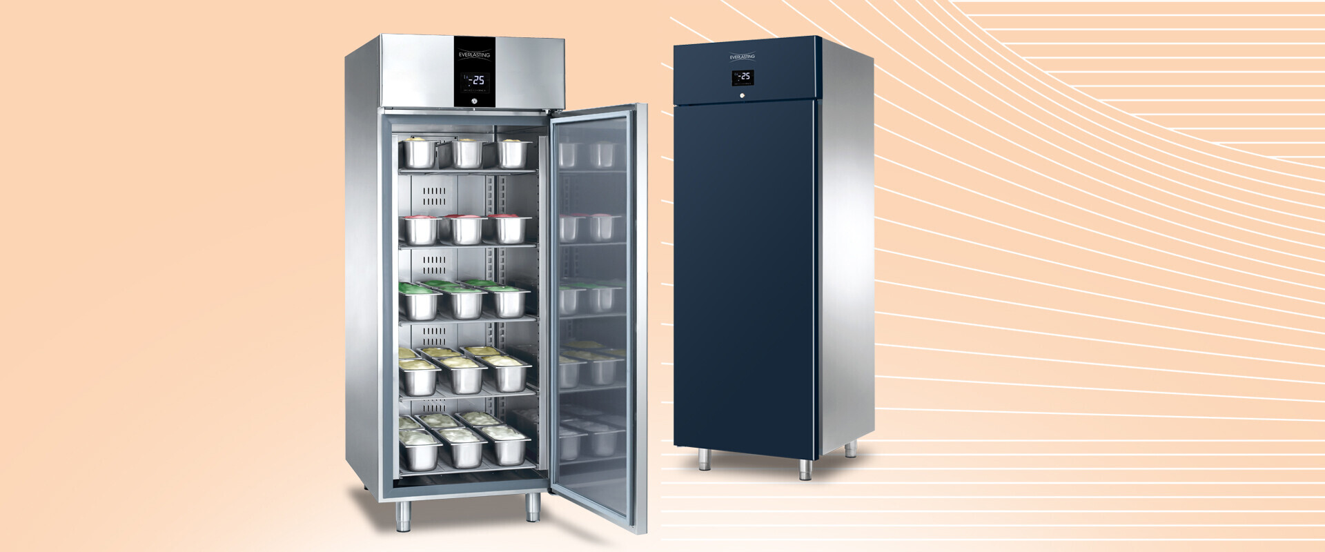 Armadi refrigerati per gelateria