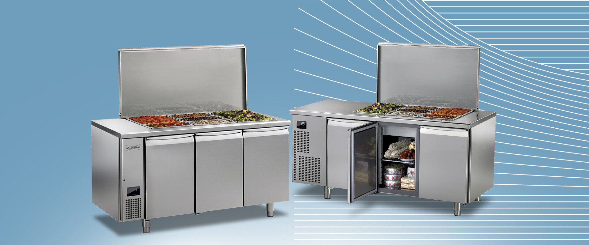 Saladette refrigerate professionali